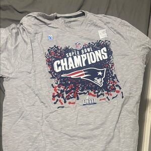 Fanatics Gray Super Bowl Champions Tee